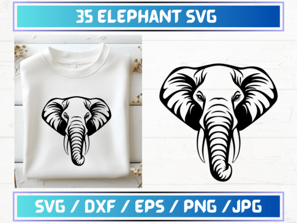 35 Elephant SVG Files: A Comprehensive Overview for Designers and Creators
