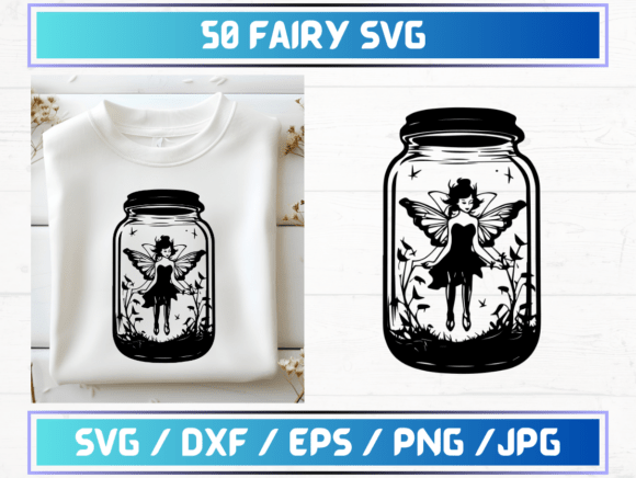 50 Fairy SVG Files: A Creative Resource for Designers and Artists