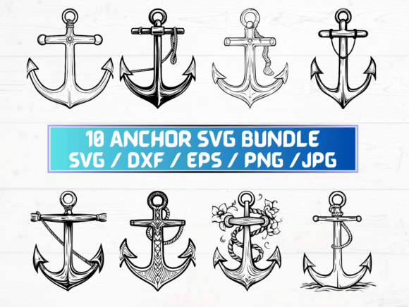 Anchor Silhouette: A Versatile Digital Asset for Modern Creators