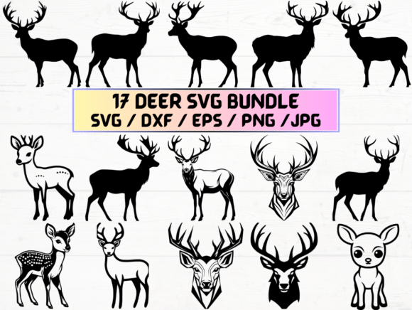 Deer Laser Cut: A Digital Product for Creative and Industrial Use