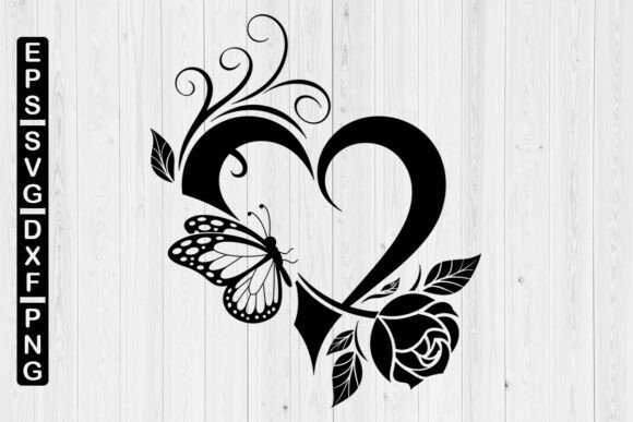 Floral Heart Svg: A Versatile Design for Every Need