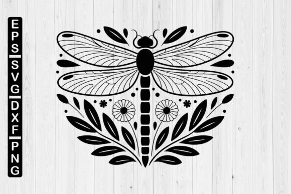 Flower Dragonfly Svg, Dragonfly Svg: A Versatile Digital Design Resource