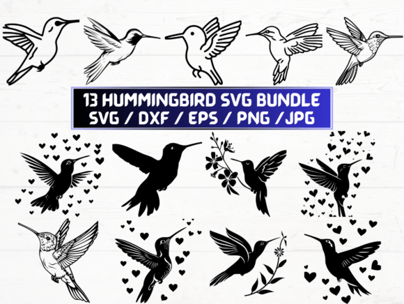 Hummingbird Laser Cut