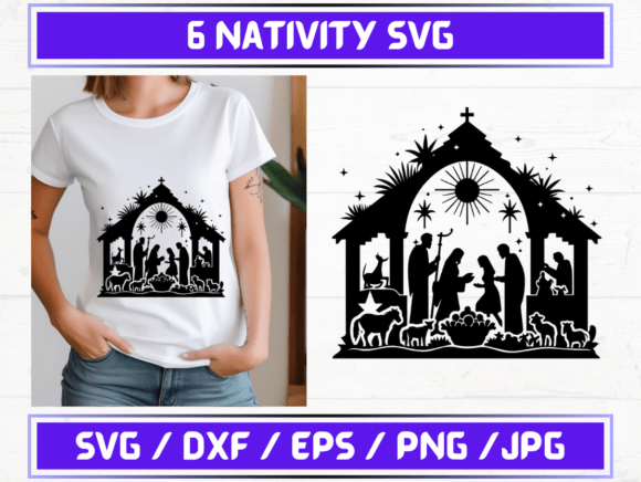 Nativity SVG: A Versatile Digital Resource for Creative and Practical Use