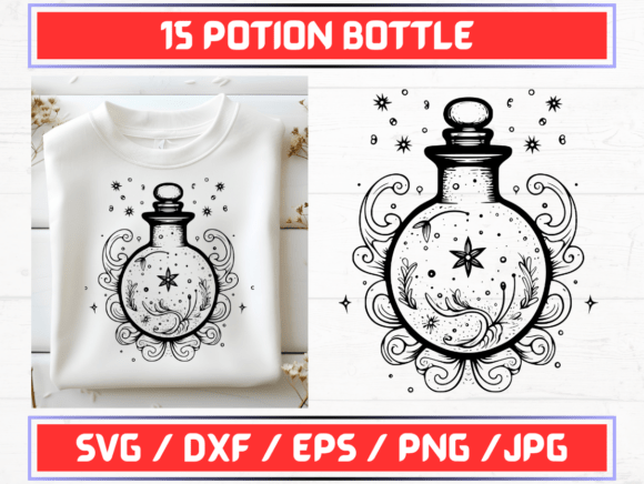 Potion Bottle SVG: A Versatile Digital Asset for Creative and Practical Use