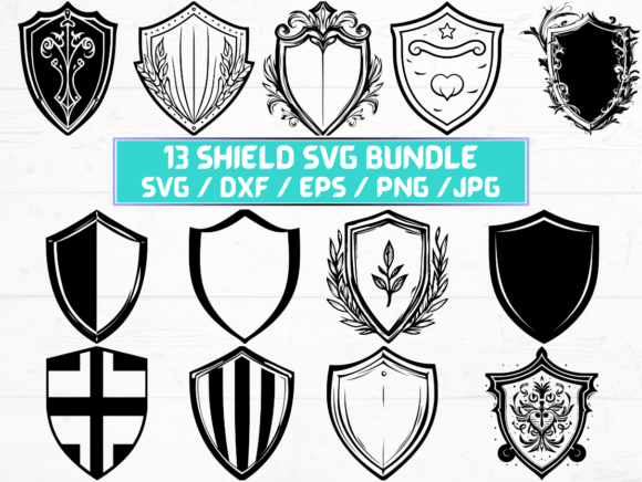Shield Svg Files for Cricut