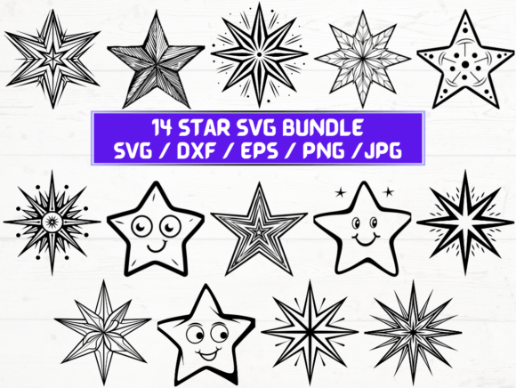 Star SVG Files for Creative Design