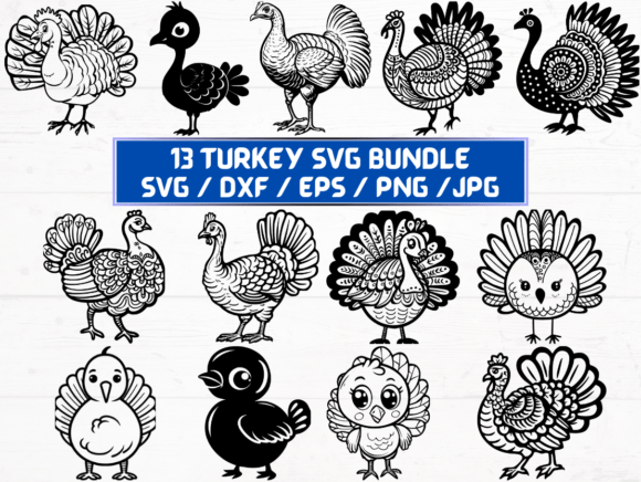 Unlocking Creativity with the Turkey SVG Bundle