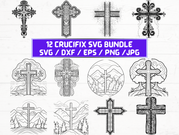 What Is the Cross Crucifix SVG Bundle and How Can It Help You?